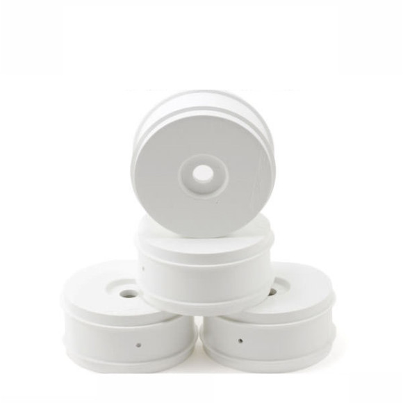 Fast Race 1/8 Offroad buggy white wheels (4) - FR084-4B - FASTRACE