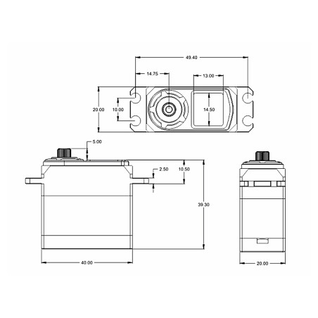 Srt Bh9027 Hv Brushless Servo - SRT - BH9027