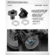 X4 Hexagones de roue -0.5mm (2) - XRAY - 305357