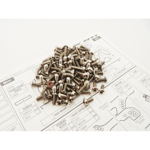  Nt1'19 Titanium Hex Socket Screw Set - HIRO SEIKO - 48499