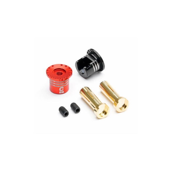 Prises PK5 avec cache + vis (2) - CENTRO - C0348