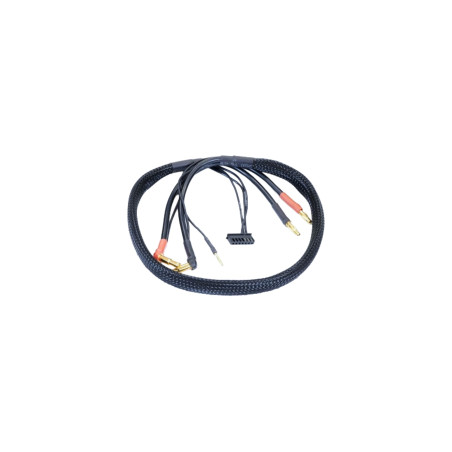 LIPO BALANCE LEAD 4MM (60cm) w/4+5MM BATT PLUG - CENTRO - C0361B