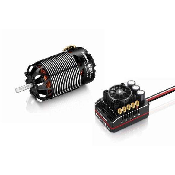 Variateur XR8 Plus G2S & Moteur 4268 G3 2200KV - HOBBYWING - 38020501