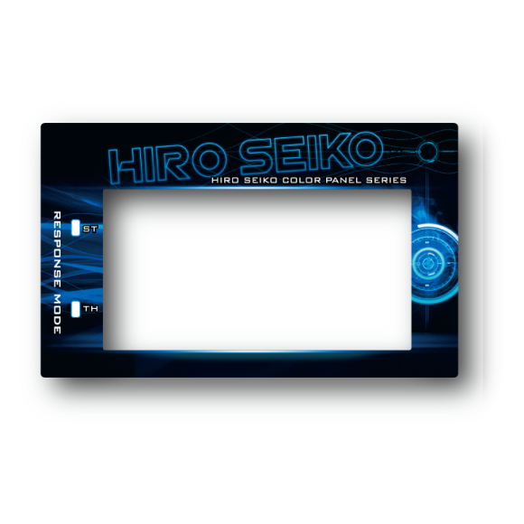 Cadre écran A Sanwa M12S - Bleu - HIRO SEIKO - 48031
