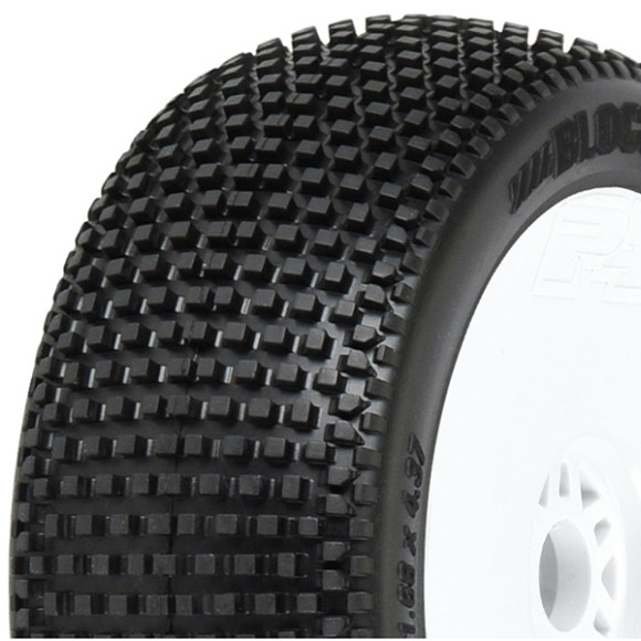 BLOCKADE S3 MOUNT VELOCITY V2 WHITE WHEELS (2) - PROLINE - PL9039-233