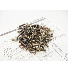  XB4'20 Titanium Hex Socket Screw Set - 48598 - HIRO SEIKO