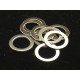  Steel Washer 10x15x0.5 [Silver] - 69040 - HIRO SEIKO