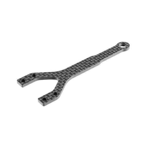 X4F'24 Graphite Upper Deck - Split Front - 2.0mm - XRAY - 301081
