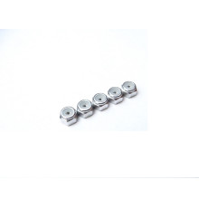  2mm Alloy Nylon Nut [Silver] - 69212 - HIRO SEIKO