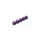 Ecrous nylstop alu 2mm Violet - HIRO SEIKO - 69215