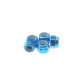 Ecrous nylstop alu 3mm Bleu clair - HIRO SEIKO - 69219