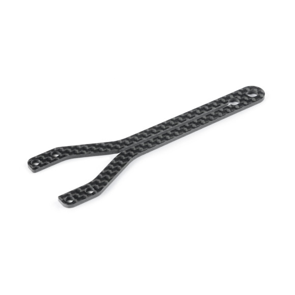 X4'26 CARBON UPPER DECK - SPLIT FRONT -1.6MM - XRAY - 301090-L