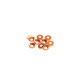 Rondelles cuvettes alu 3mm Orange - HIRO SEIKO - 69562