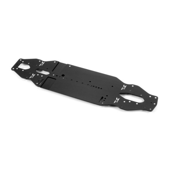 T4'17 ALU CHASSIS 2.0MM - SWISS 7075 T6 - 301143 - XRAY