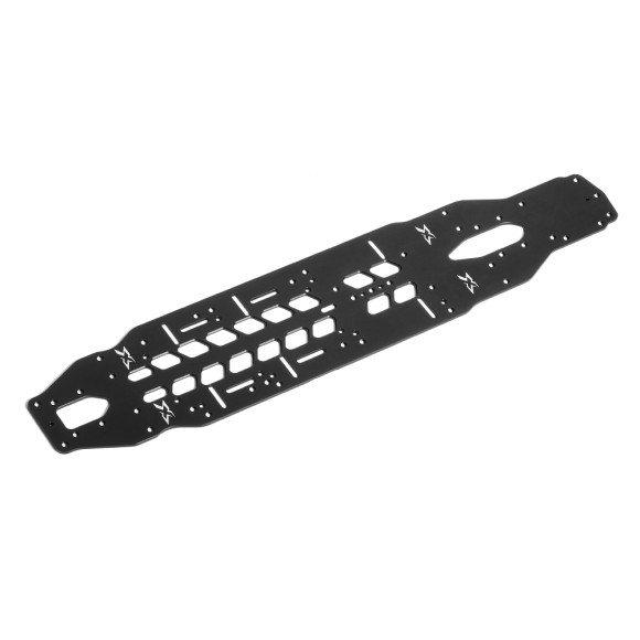 T4F ALU FLEX CHASSIS 2.0MM - SWISS 7075 T6 - 301153 - XRAY