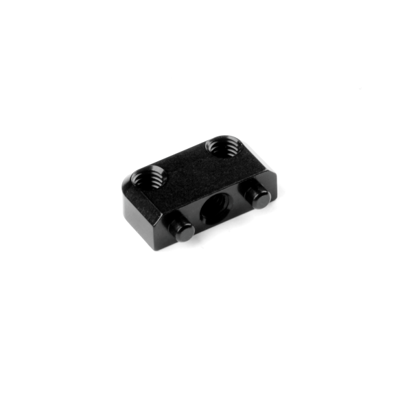 X4 Alu Plate For Rear Graphite Body Post Holder - XRAY - 301370