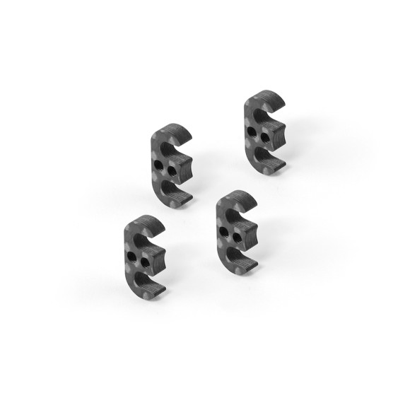 Cale réglage carbone 3.0mm pour plot de carro (4) - XRAY - 301390