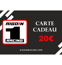 Carte cadeau Aigoin Racing 20€ - AIGOIN RACING - AR-BA20