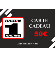 Gift card 50€ Aigoin Racing - AIGOIN RACING - AR-BA50