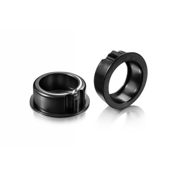T4 Bagues de roulements de diff alu - Noir (2) - XRAY - 302063-K