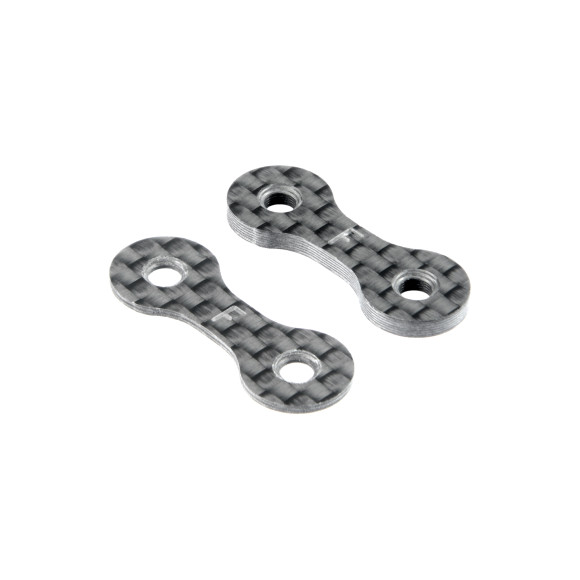 X4 Front Roll-Center Carbon Spacer 1+2mm (1+1) - XRAY - 302123