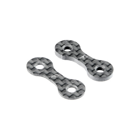 X4 Cales de centre de roulis avant 1+2mm (2) - XRAY - 302123