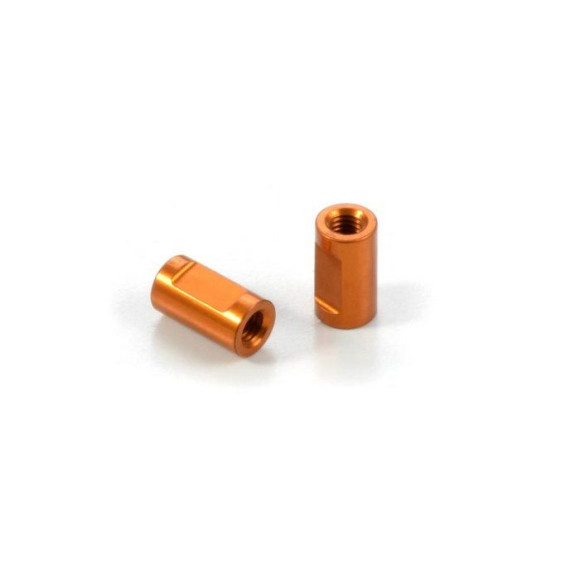 ALU BRACE POST FOR ARS 3x5x9MM (2) - 302201-O - XRAY