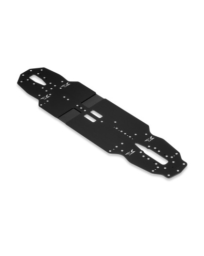 X4 ALU SOLID CHASSIS 2.0MM - SWISS 7075 T6 - XRAY - 301012
