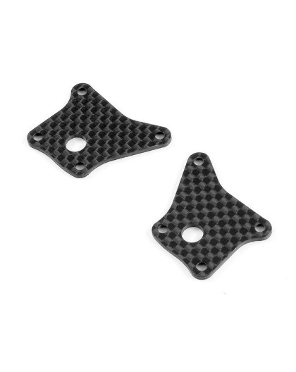 GRAPHITE FRONT LOWER ARM PLATE 1.6MM (L+R) - 302190 - XRAY