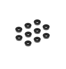 Rondelles alu noires 3x9x2.0mm (10) - XRAY - 303119-K