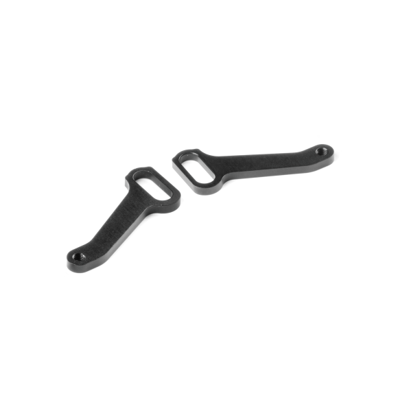 X4 Alu Front Steering Plate - Swiss 7075 T6 (2) - XRAY - 302392