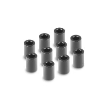 Rondelles alu noires 3x6x9.0mm (10) - XRAY - 303130-K