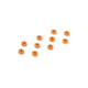 Rondelles alu oranges 3x7x2.0 mm (10) - XRAY - 303138-O