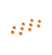Rondelles alu oranges 3x7x2.0 mm (10) - XRAY - 303138-O
