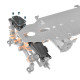 GRAPHITE REAR LOWER ARM PLATE 1.6MM (L+R) - 303190 - XRAY