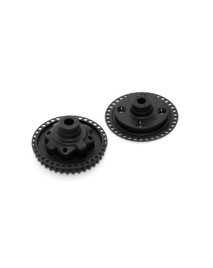 X4 COMPOSITE GEAR DIFF. CASE WITH 38T PULLEY & COVER - XRAY - 304911
