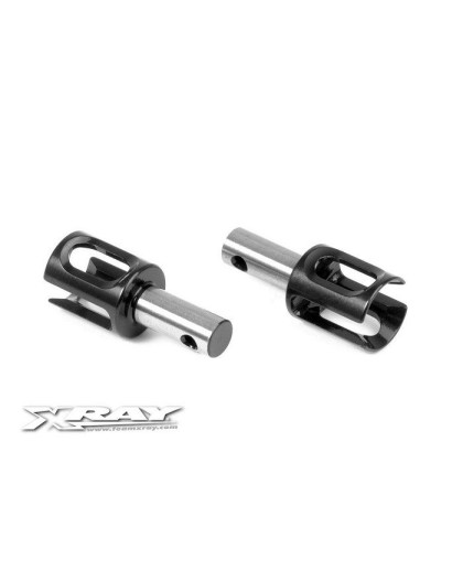 GEAR DIFF OUTDRIVE ADAPTER - HUDY SPRING STEEL™ (2) - 304971 - XRAY