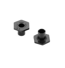 X4 Hexagones de roue -0.5mm - SPRING CLIP (2) - XRAY - 305354