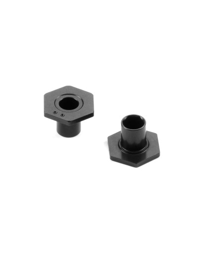 X4 Hexagones de roue -0.5mm - SPRING CLIP (2) - XRAY - 305354