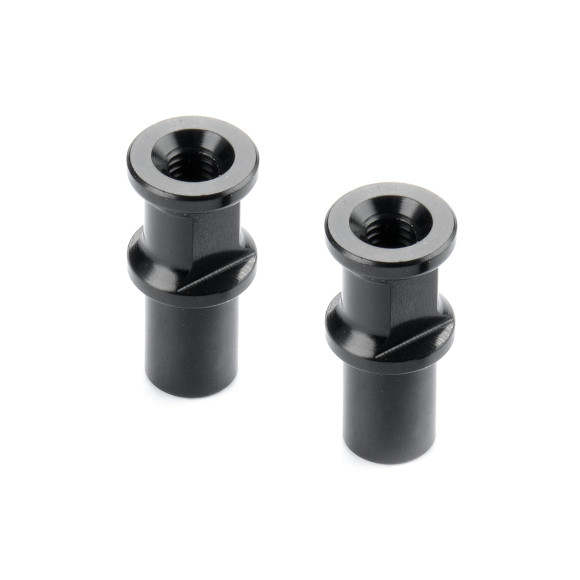 X4 ALU STEERING POST FOR DUAL SERVO SAVER (2) - XRAY - 302539-C