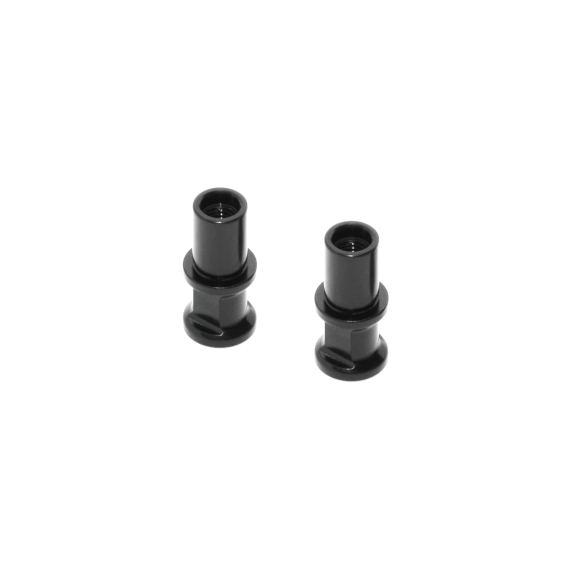 X4 ALU STEERING POST FOR DUAL SERVO SAVER (2) - XRAY - 302539