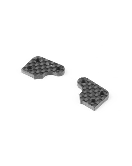 GRAPHITE EXTENSION FOR STEERING BLOCK - 2 DOTS (2) - XRAY - 322295