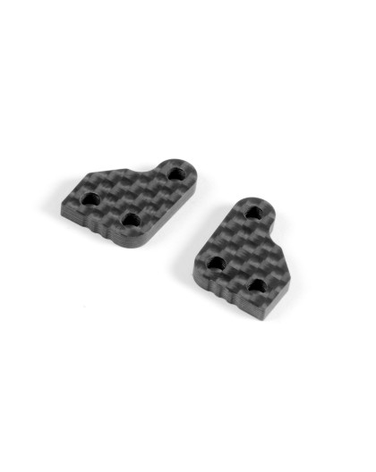 GRAPHITE EXTENSION FOR STEERING BLOCK (2) - 3 SLOTS - XRAY - 322293