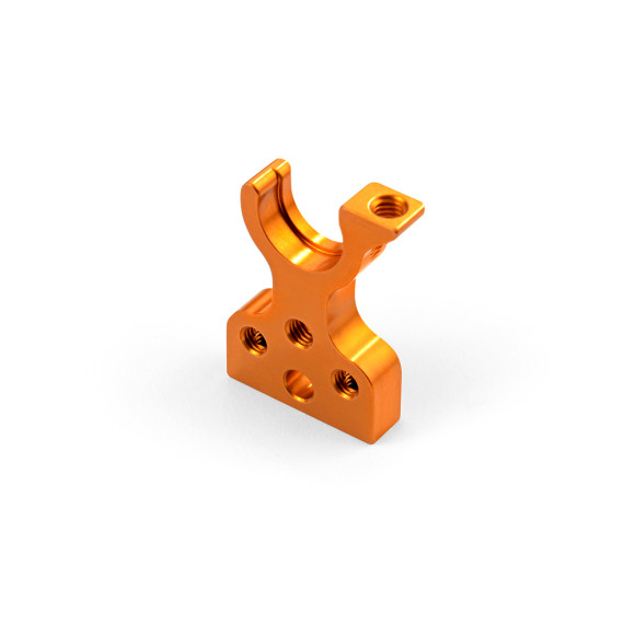 T4'19 ALU LAYSHAFT BULKHEAD RIGHT - ORANGE - 303005-O - XRAY