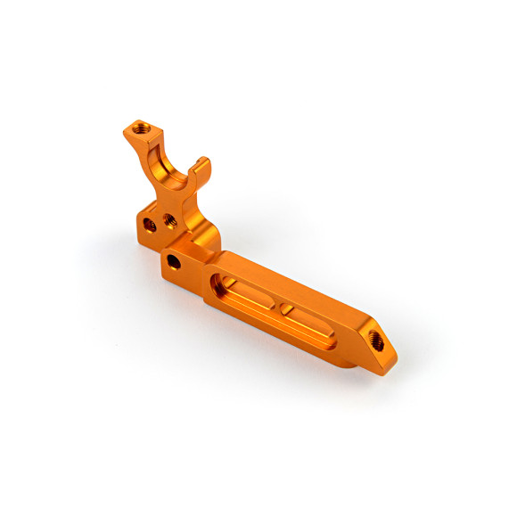 T4'19 ALU MOTOR MOUNT - ORANGE - 303006-O - XRAY