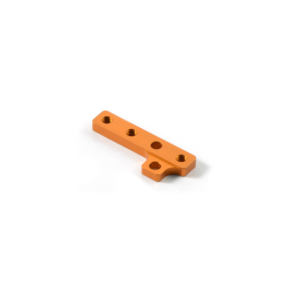 T4'16 ALU MOTOR MOUNT PLATE - ORANGE - 303065-O - XRAY