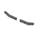 GRAPHITE EXTENSION SUSPENSION ARM FR LOWER LONG (2) - XRAY - 342199