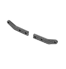 GRAPHITE EXTENSION SUSPENSION ARM FR LOWER LONG (2) - XRAY - 342199