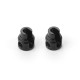 Bagues alu de barre anti-roulis noires 2.7mm (2) - XRAY - 343482-K