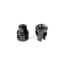 Bagues alu de barre anti-roulis noires 2.4mm (2) - XRAY - 343484-K
